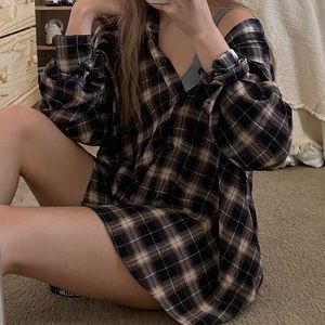 PLT Oversized Flannel (NWT)